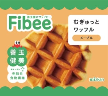 Fibee むぎゅっとワッフル メープル